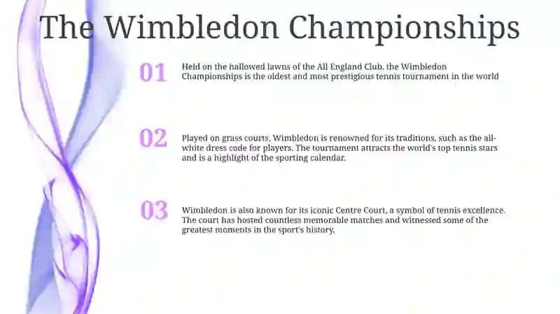 The Wimbledon Championships 2