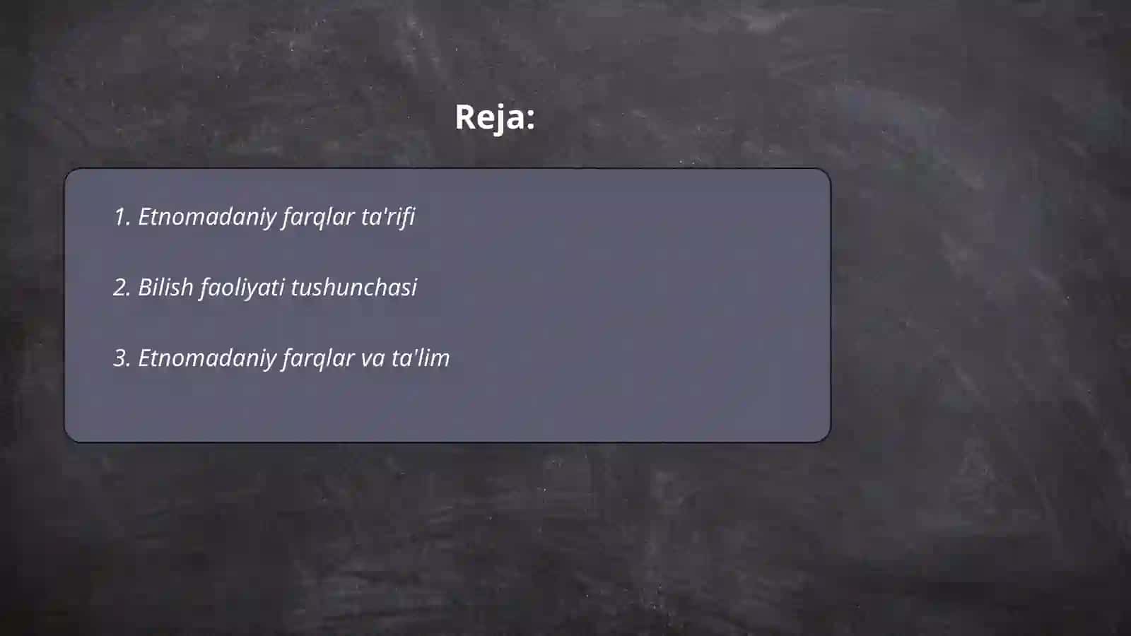 Bilish faoliyatida etnomadaniy farqlar 2