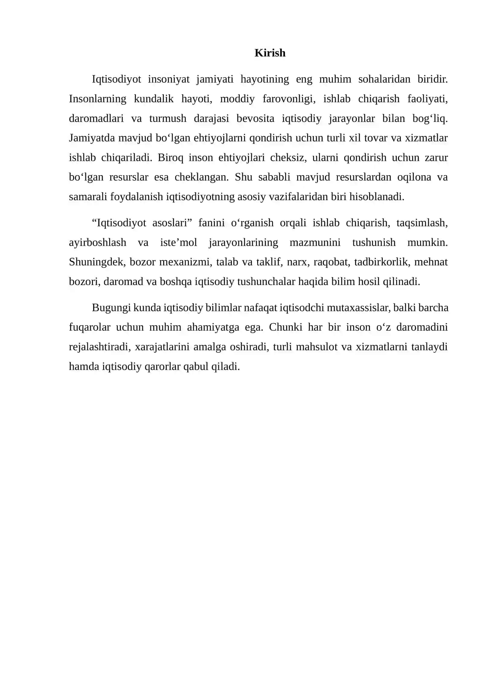 IQTISODIYOT ASOSLARI 2