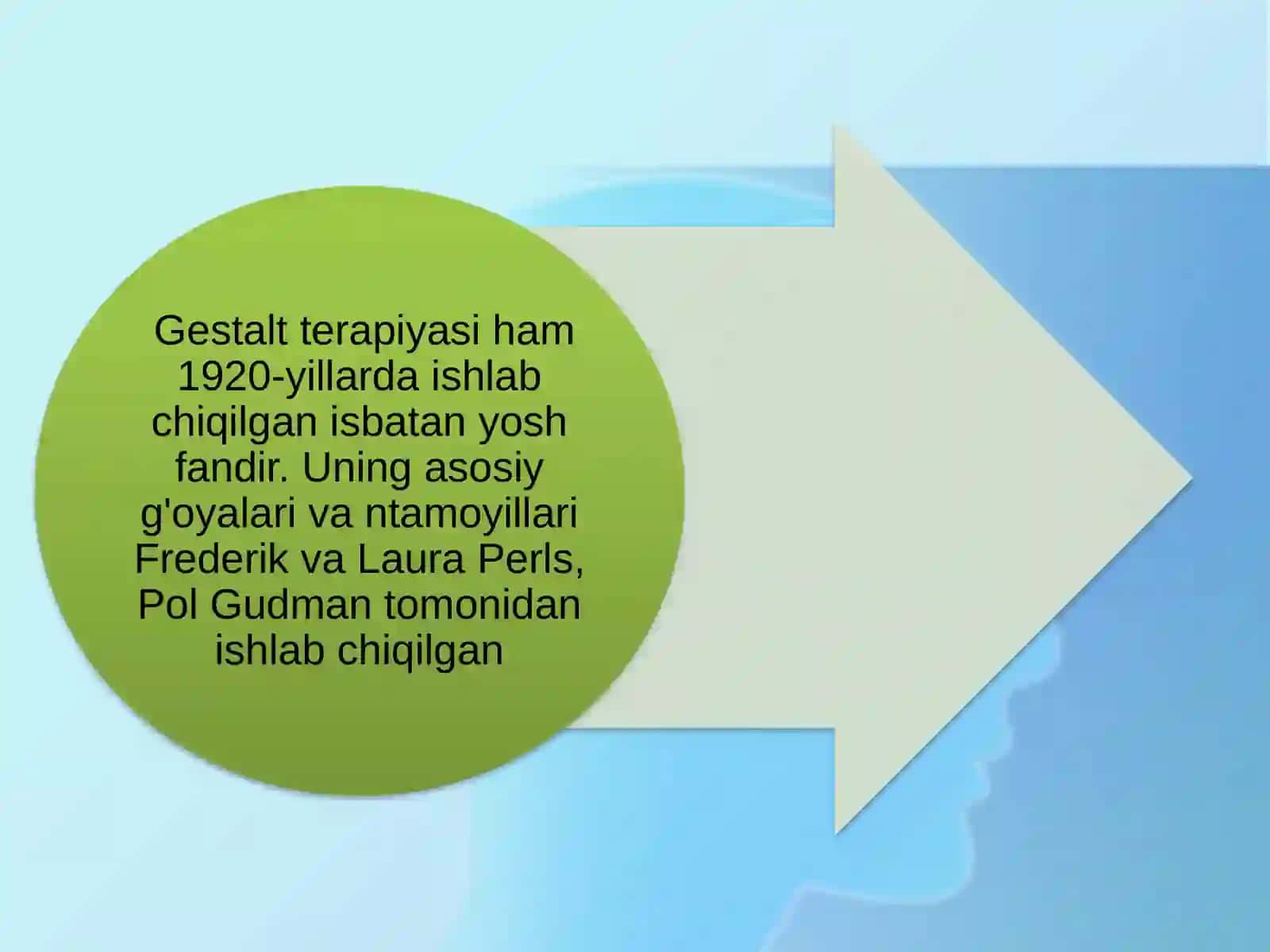 GESTALT TERAPIYA ASOSLARI 2