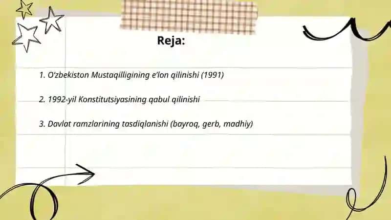 Oʻzbekiston Respublikasi Mustaqillik yillari 2
