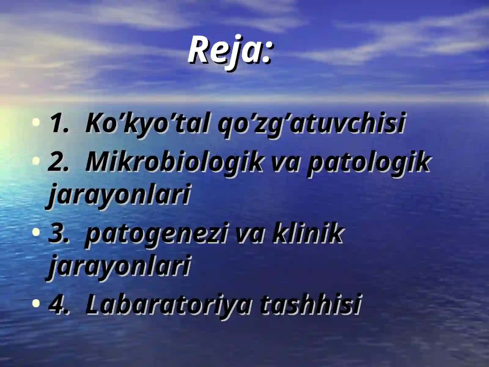 Ko’k yo’tal. Qo’zg’atuvchisi tashhis qo’yish usullari. 2