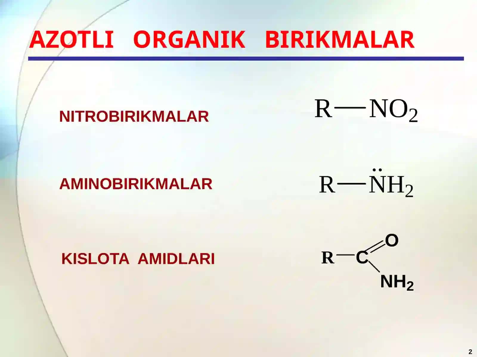 AZOTLI ORGANIK BIRIKMALAR 2