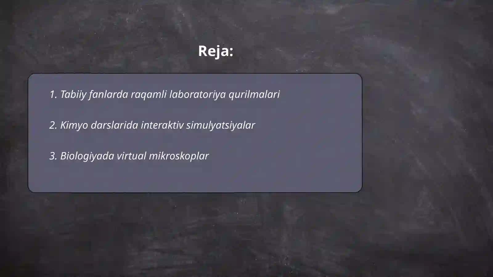 Tabiiy fanlarda raqamli laboratoriya qurilmalari 2