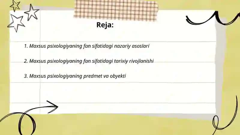 Maxsus psixologiya fan sifatida 2