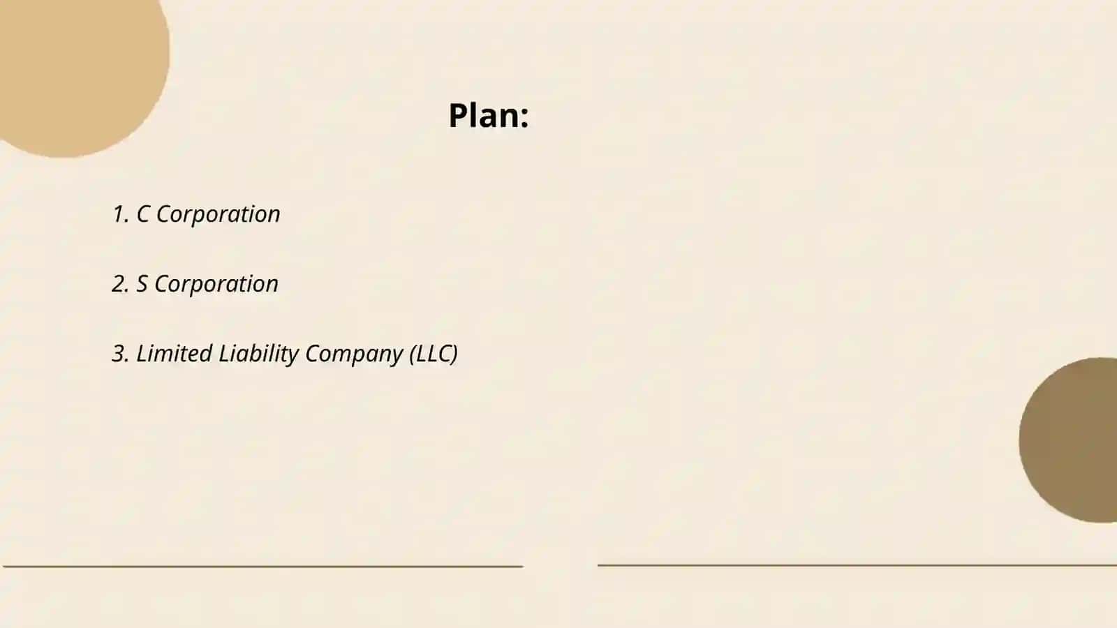 Types of corporations 2