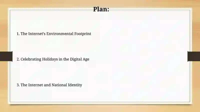 The role of Internet in our life.Ecological problems.National holidays 2