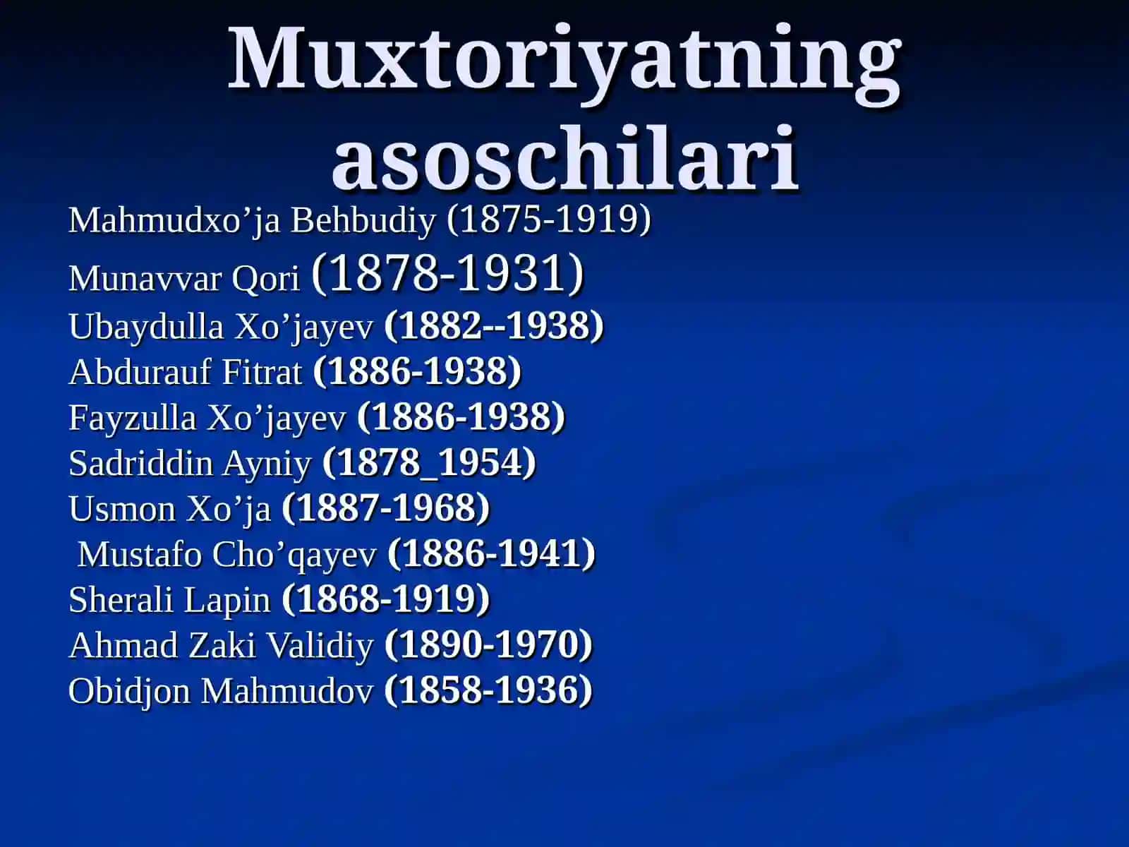Turkiston Muxtoriyati 2