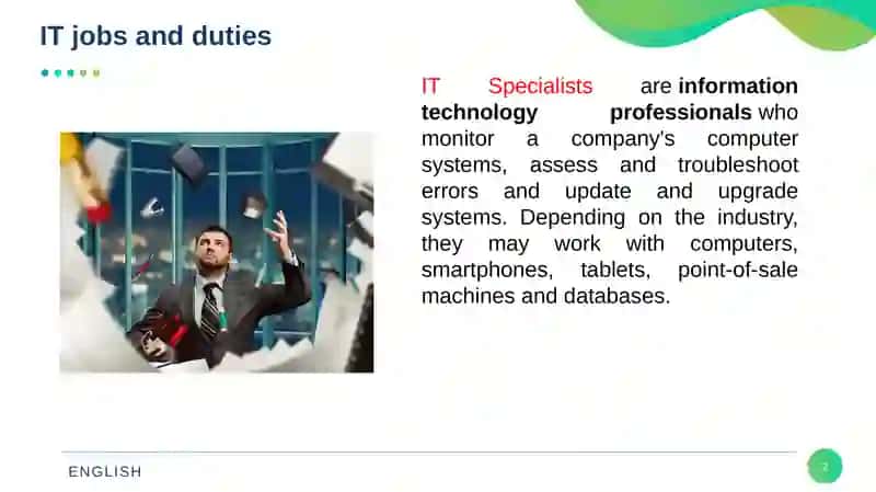IT jobs and duties 2