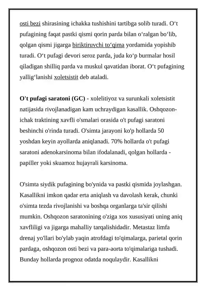 GEPATOBILIAR JOYLASHUVI O'SMASI 2