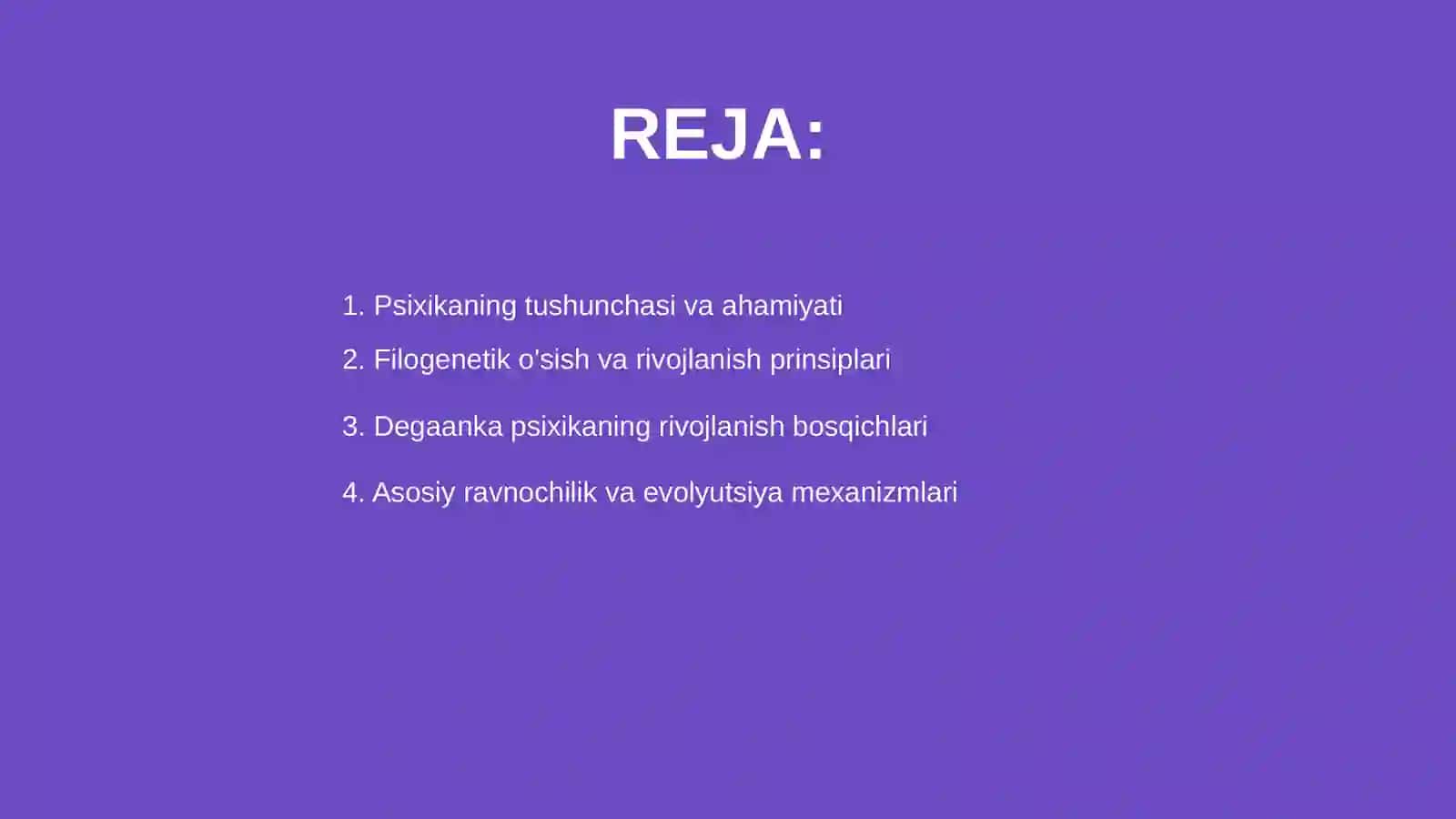 Psixikaning filogenetik taraqqiyoti 2