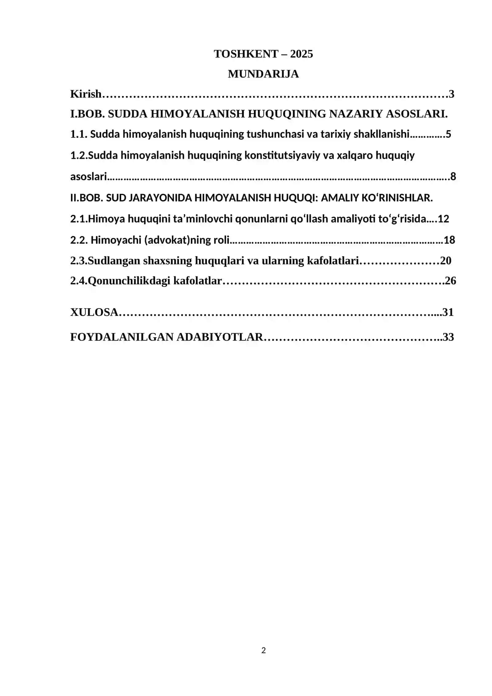 Sudda himoyalanish huquqi 2