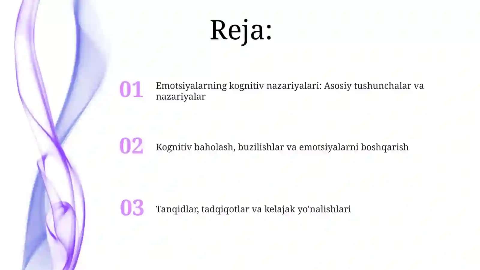 Emosiyaning kognitiv nazariyalari 2