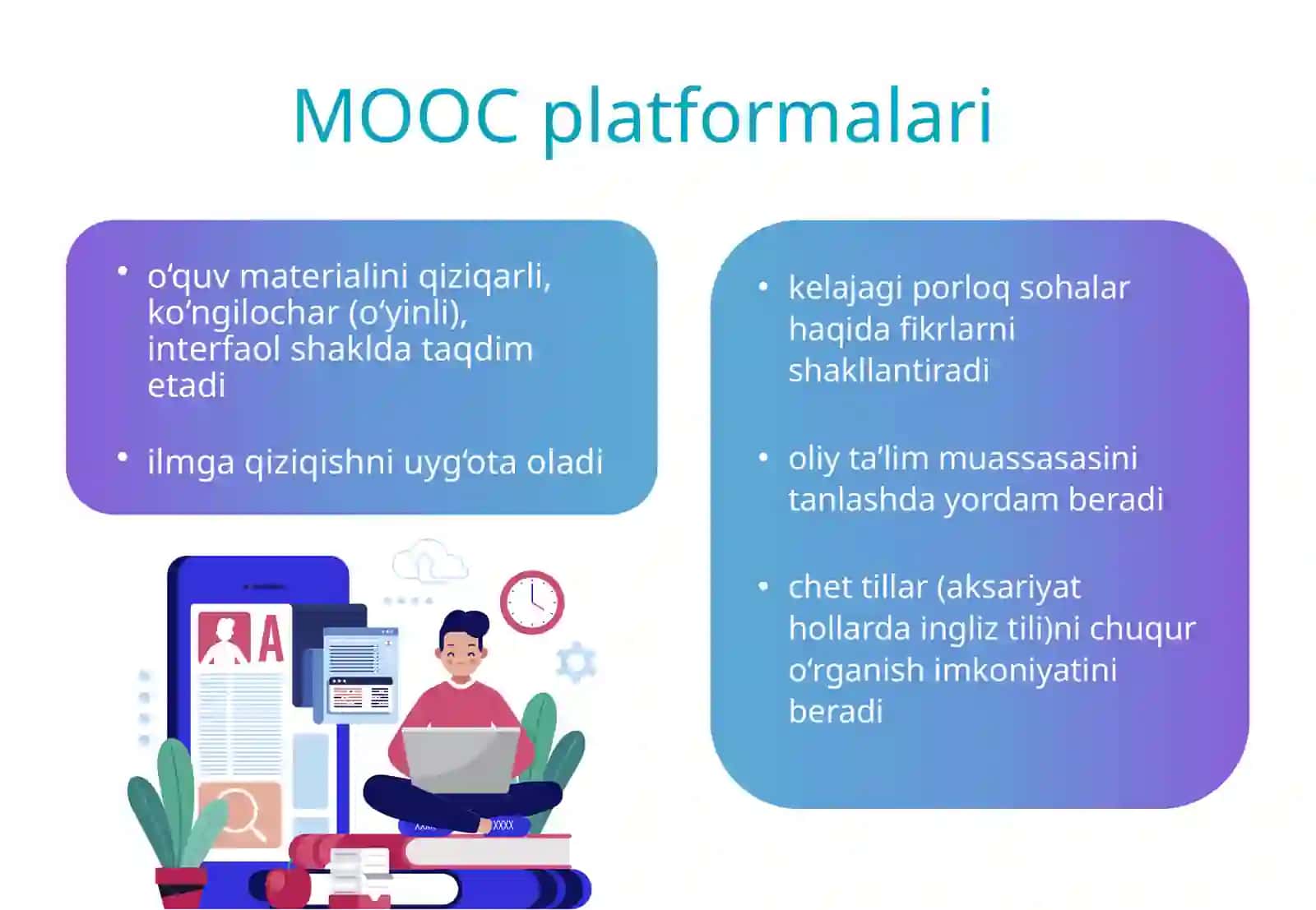 MOOC ASOSIDA MASOFAVIY TA’LIM OLISH 2