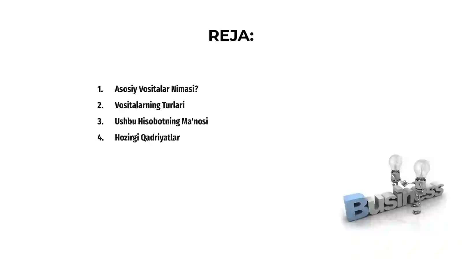Asosiy vositalar hisoboti 2