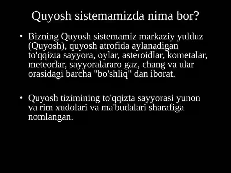 Quyoshtizimi 2
