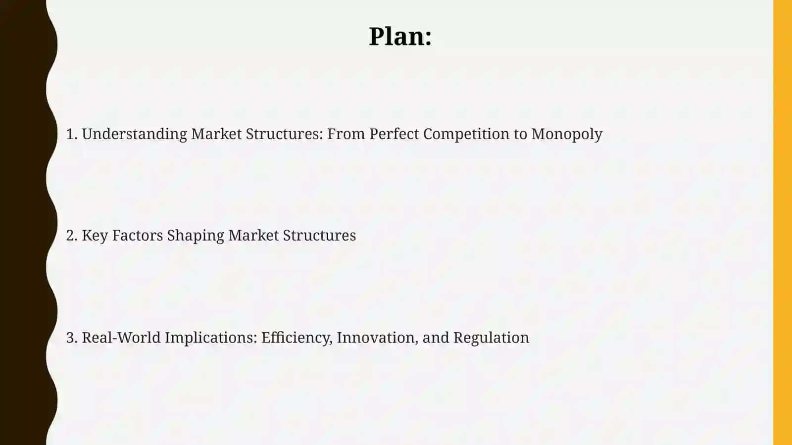 Understanding Market Structures: From Perfect Competition to Monopoly 2