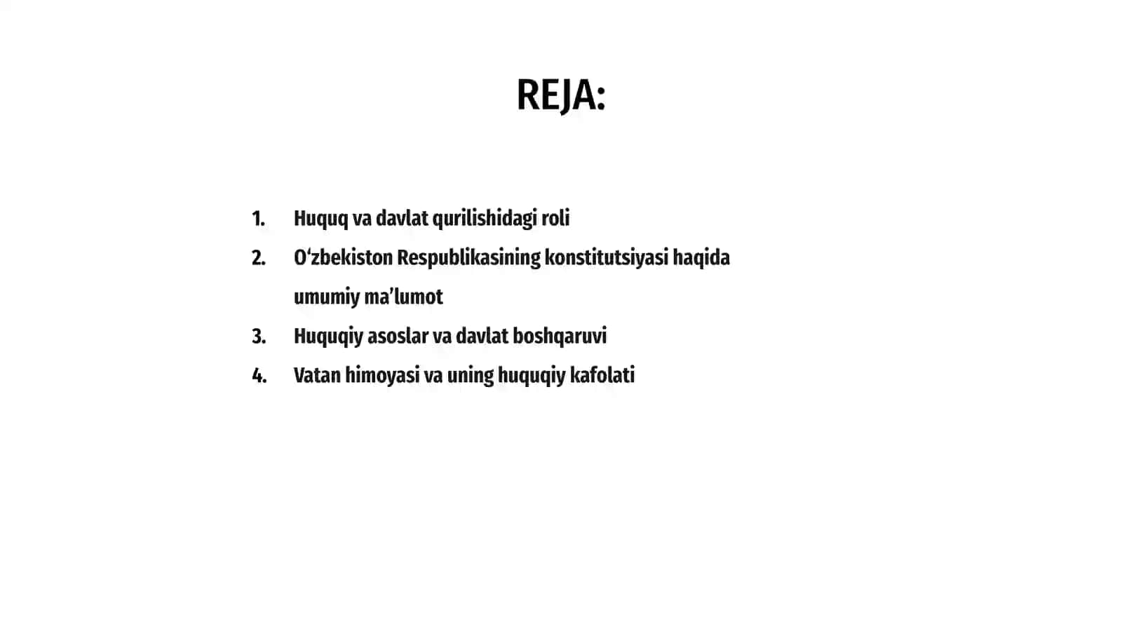 Huquq va uning davlat qurilishidagi o‘rni 2