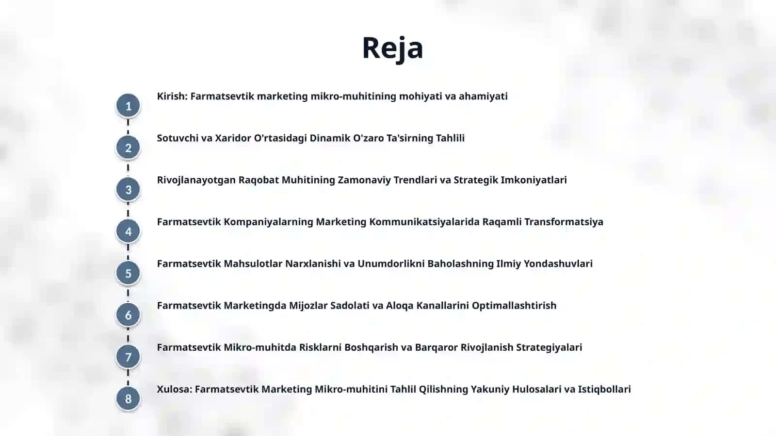 Farmatsevtik marketing mikro muxiti 2