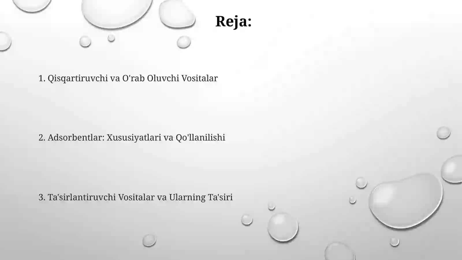Qisqartiruvchi va O'rab Oluvchi Vositalar 2