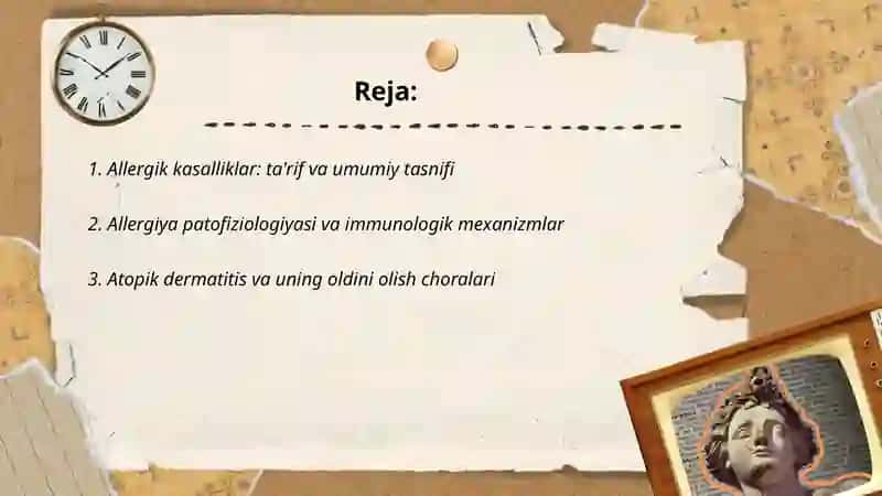 Allergik kasalliklar va uni oldini olish 2