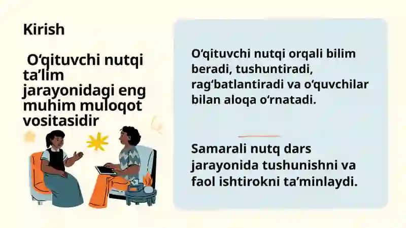 O’qituvchi nutqi- kommunikativ  vosita sifatida 2