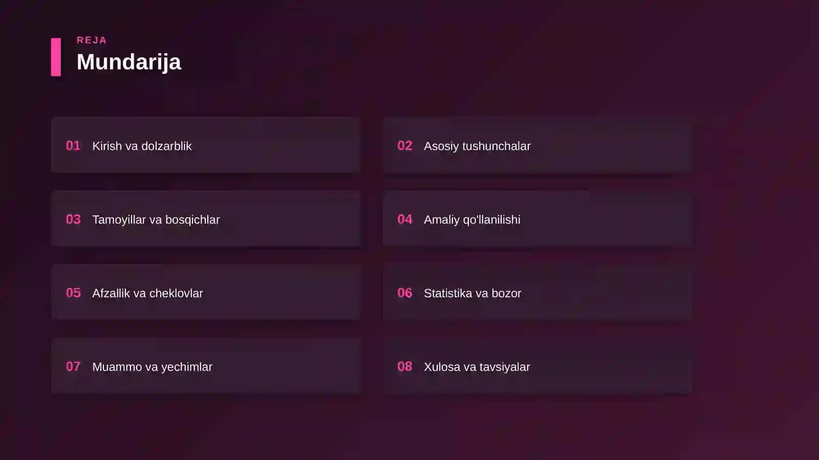 Sog'lom turmush tarzi — asoslari 2