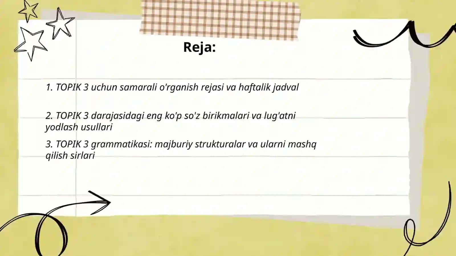 TOPIK 3 olish sirlari 2