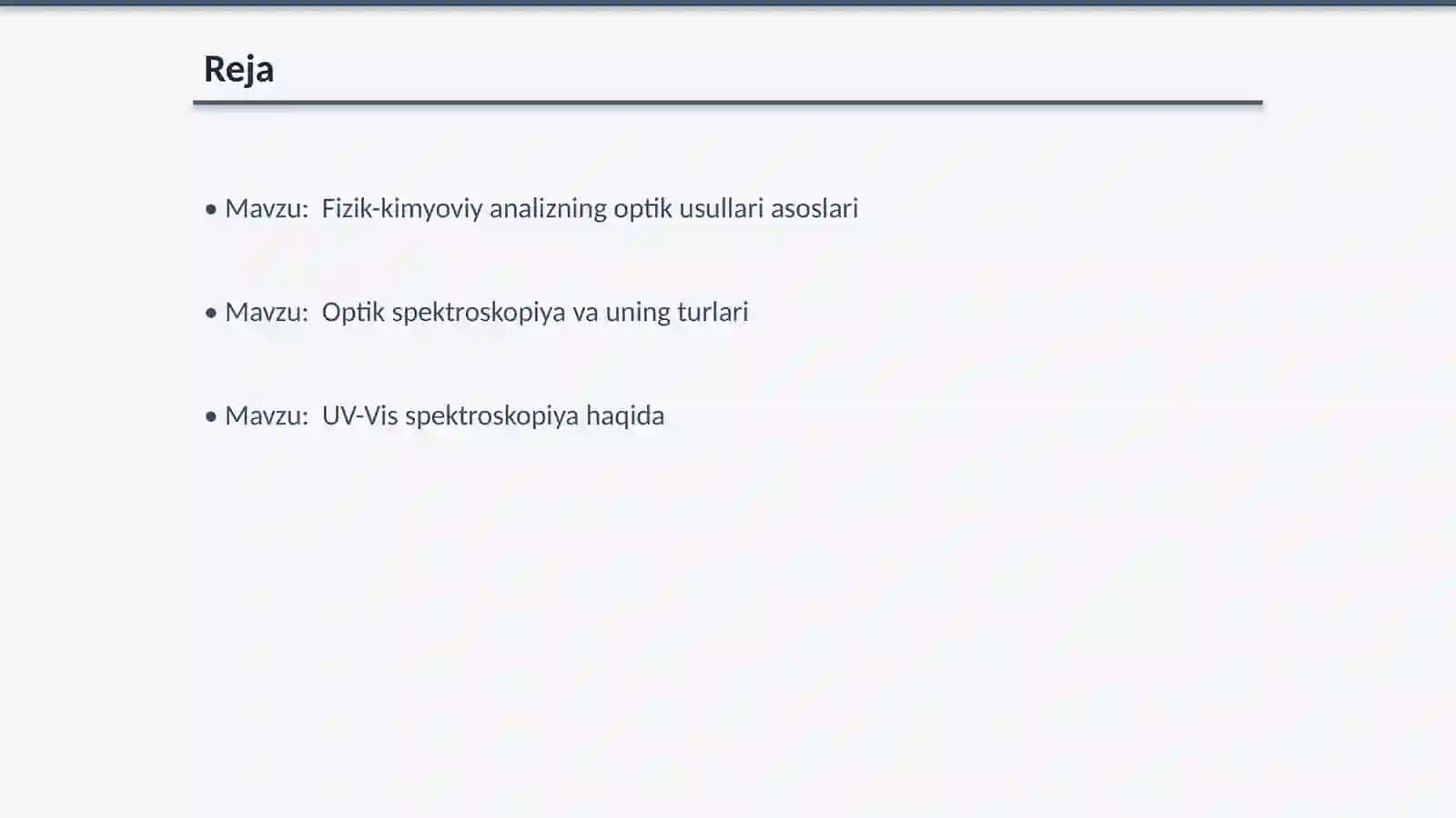 Fizik-kimyoviy analizning optik usullari 2