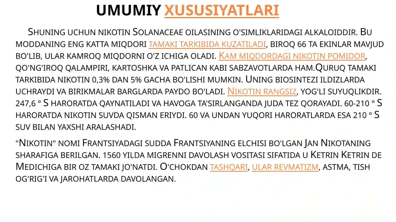 Nikotinizm va uning asoratlari 2