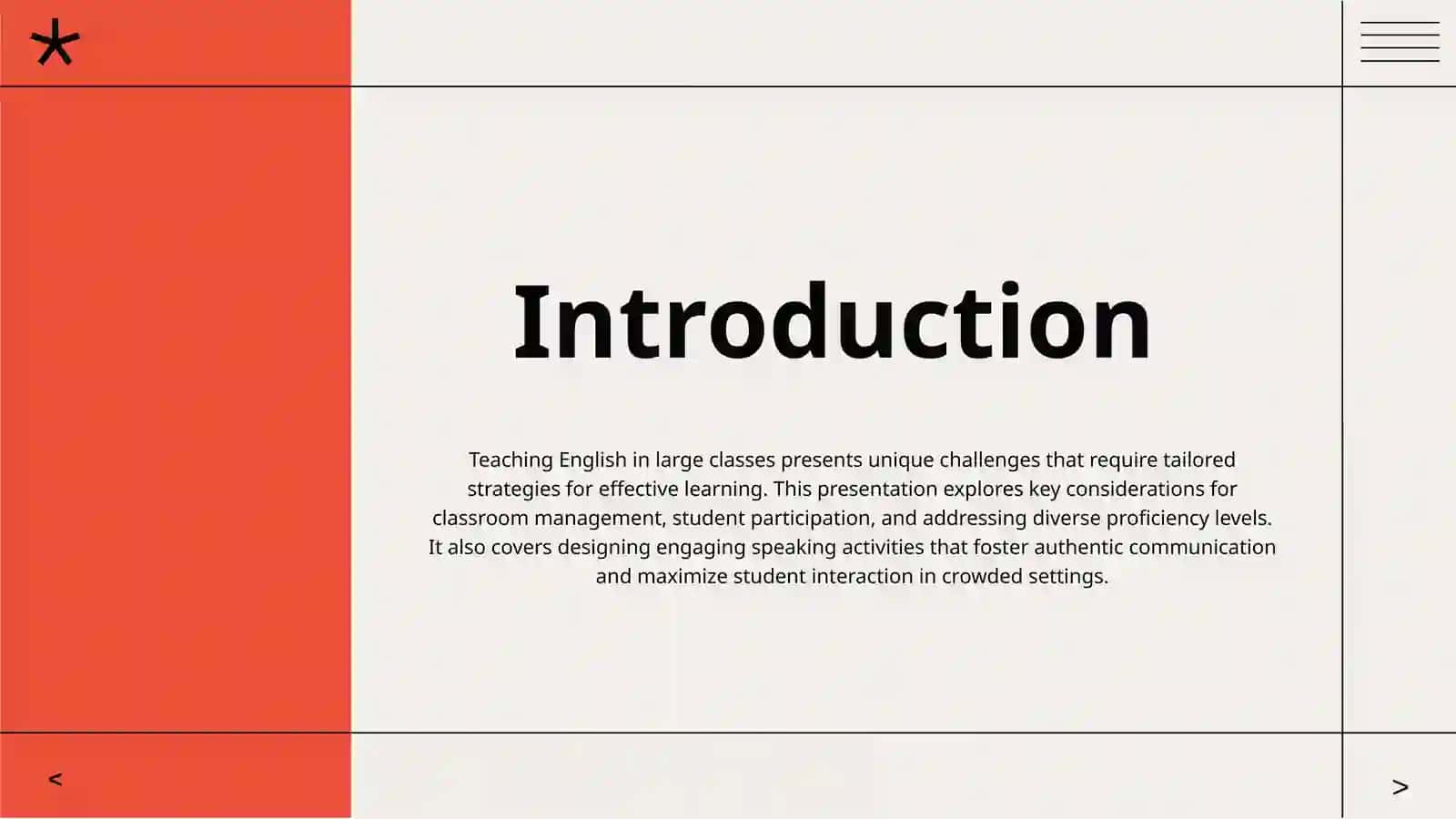 Teaching Strategies for English Speaking Activities 2