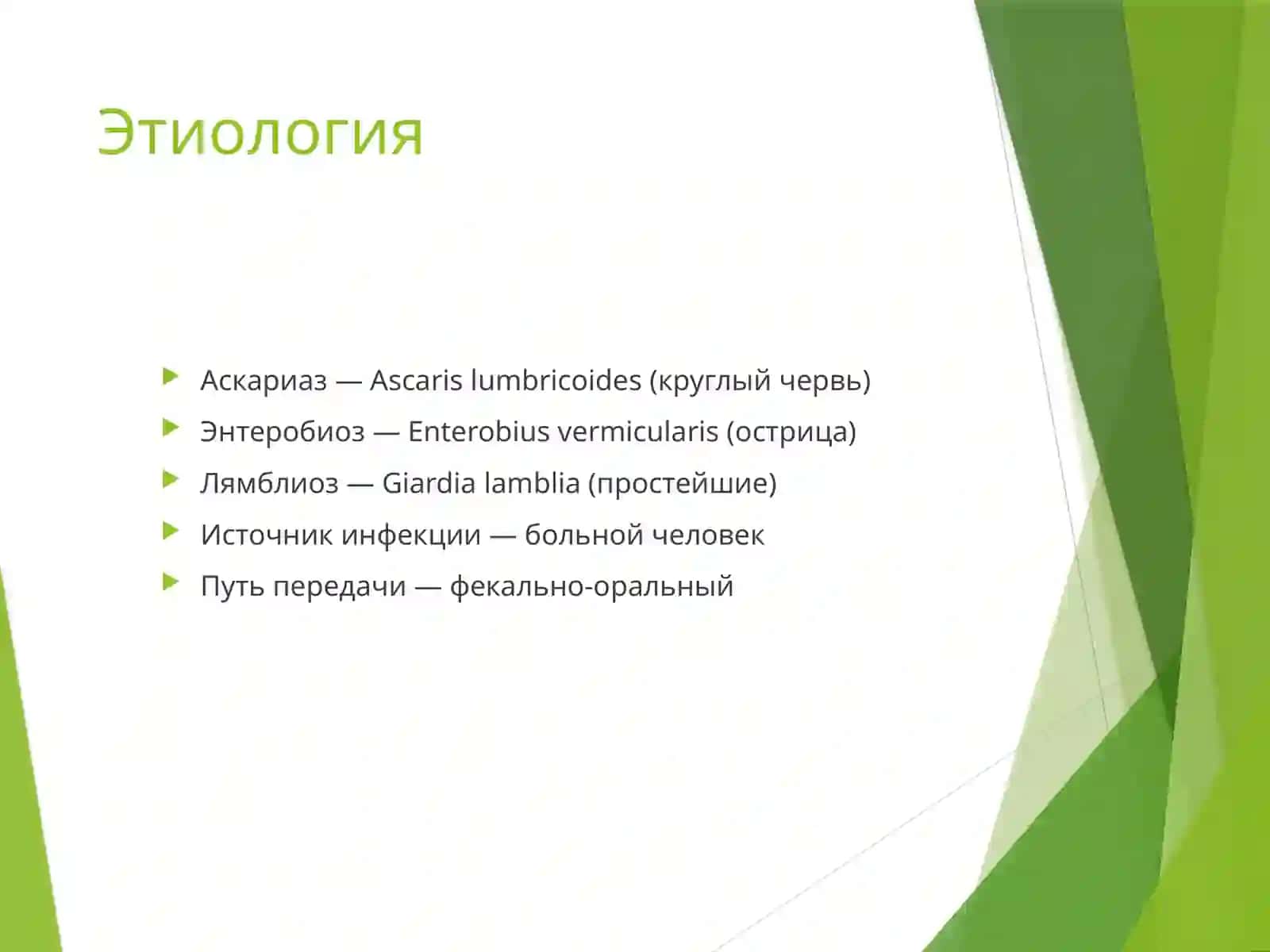 Гельминтозныезаболевания (Аскариаз,Энтеробиоз,Лямблиоз) 2