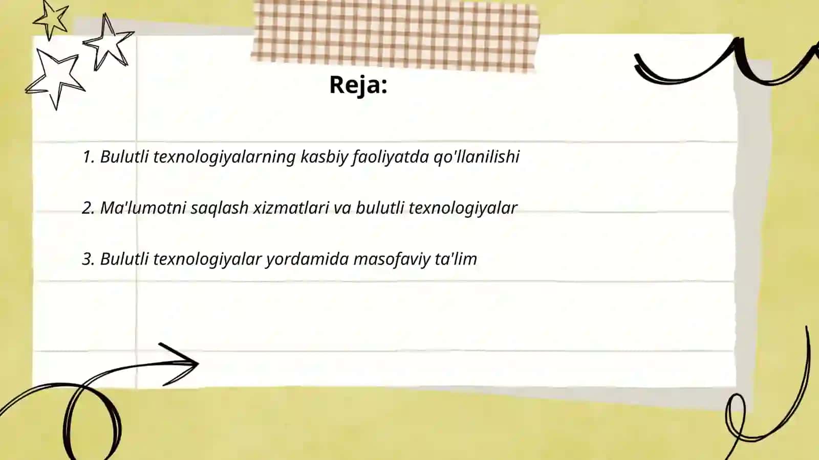 Bulutli texnologiyalar kasbiy faoliyatda 2