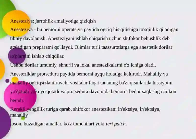 Anesteziya 2