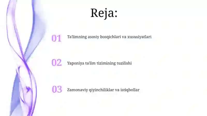 Yaponiya ta'lim tizimi 2