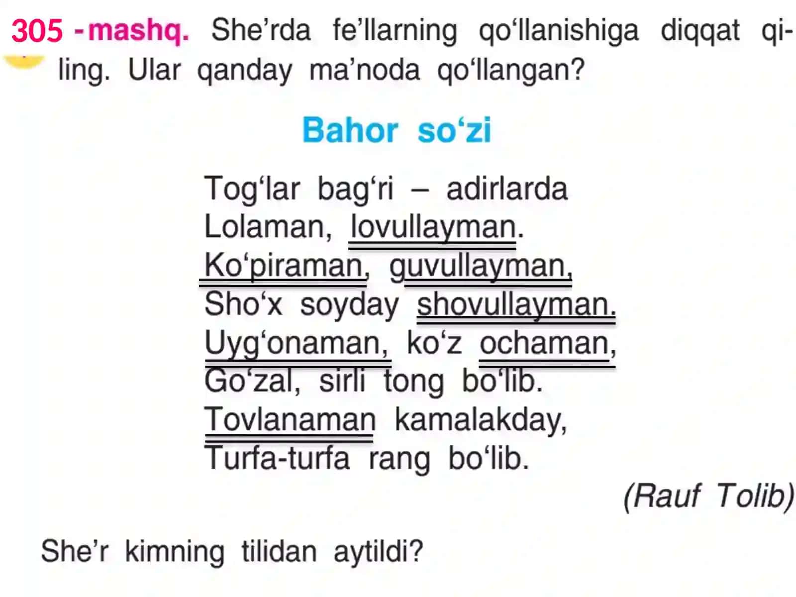 FE’L YASOVCHI QO‘SHIMCHALAR 2