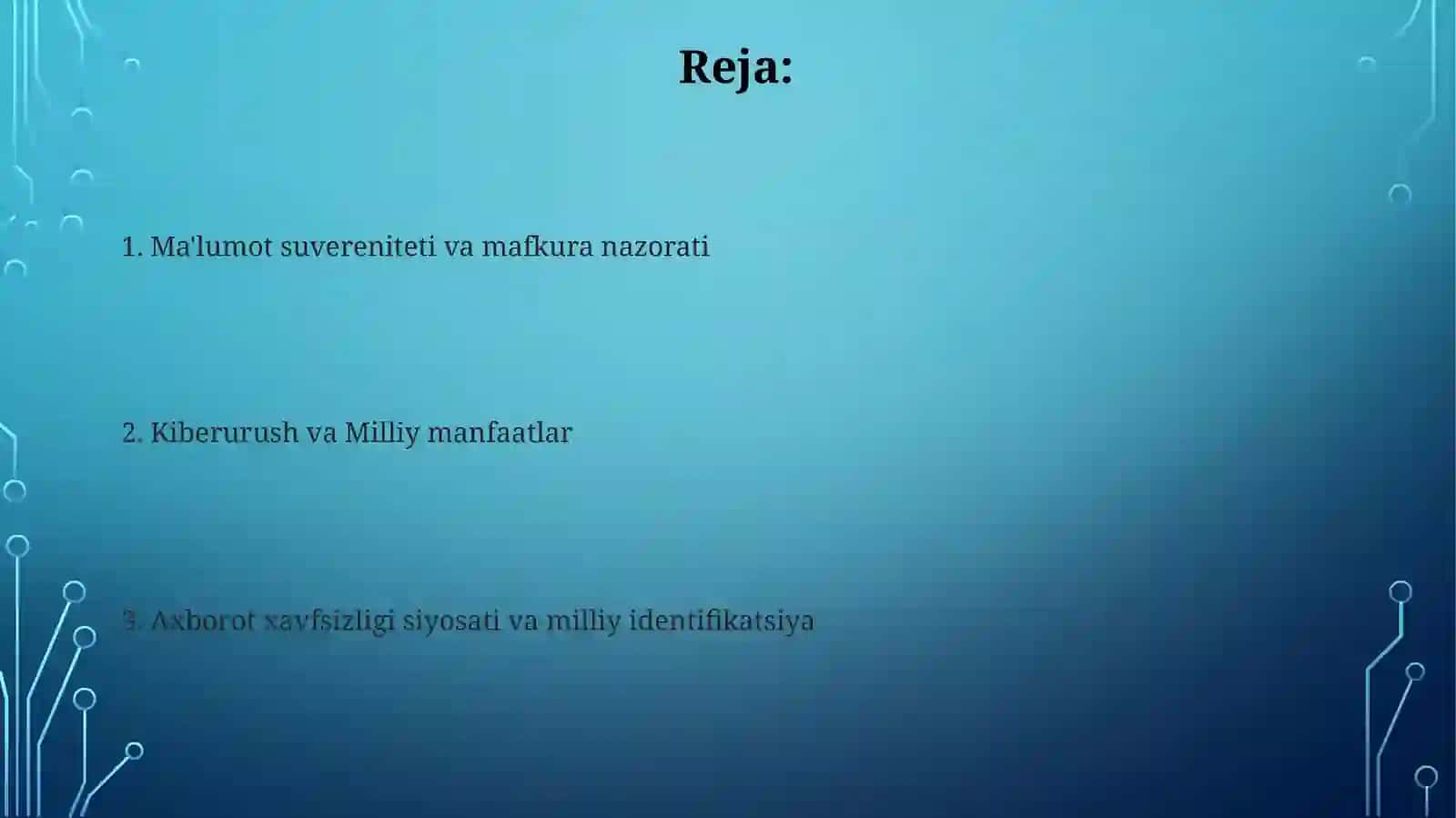 Axborot xavfsizligi va milliy mafkura 2