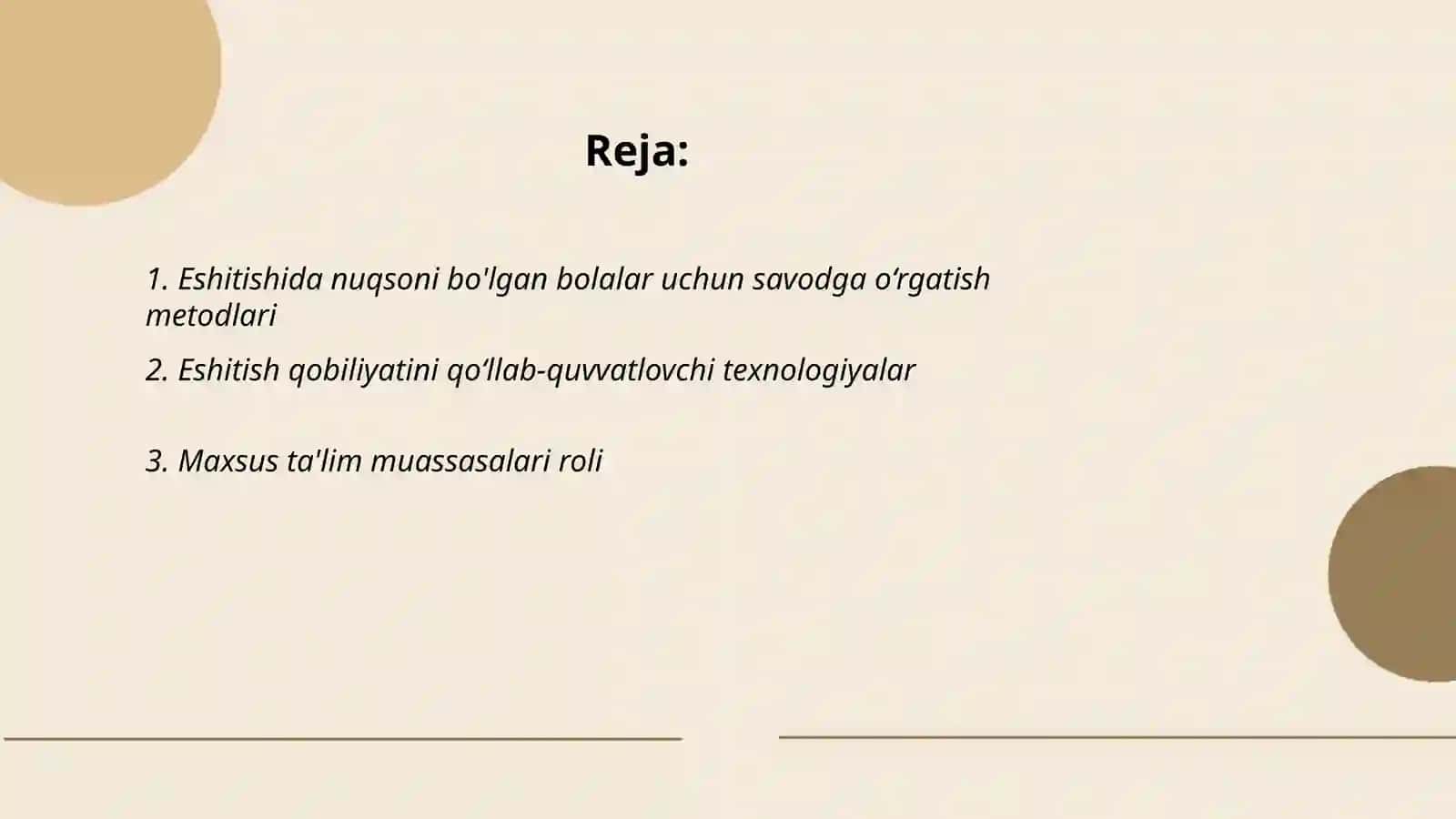 Eshitishida nuqsoni bo'lgan bolalarni savodga o'rgatish 2