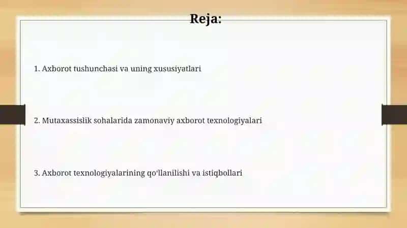 Ta'limda axborot texnologiyalari 2