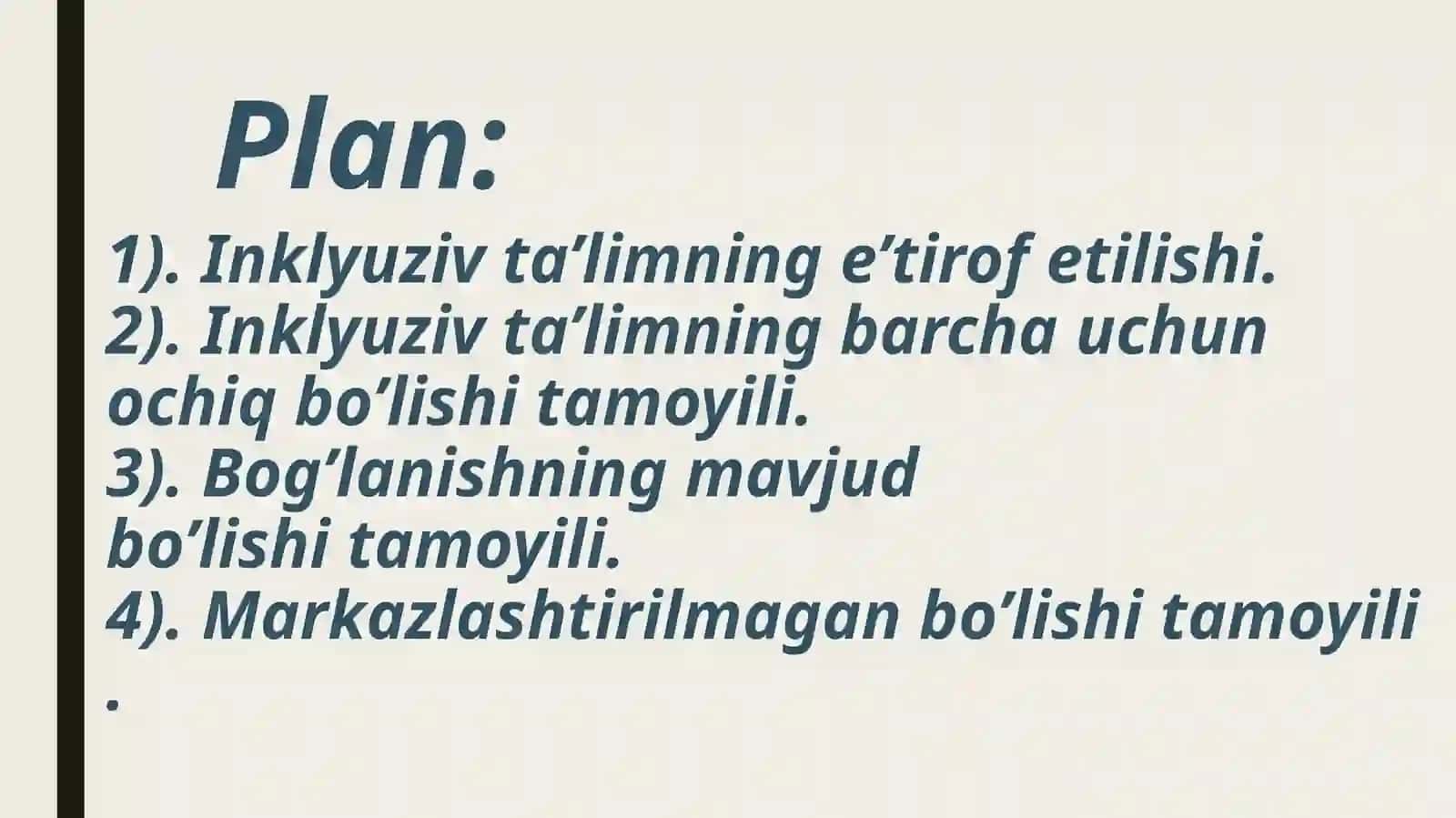 Inklyuziv ta’lim tamoyillari 2