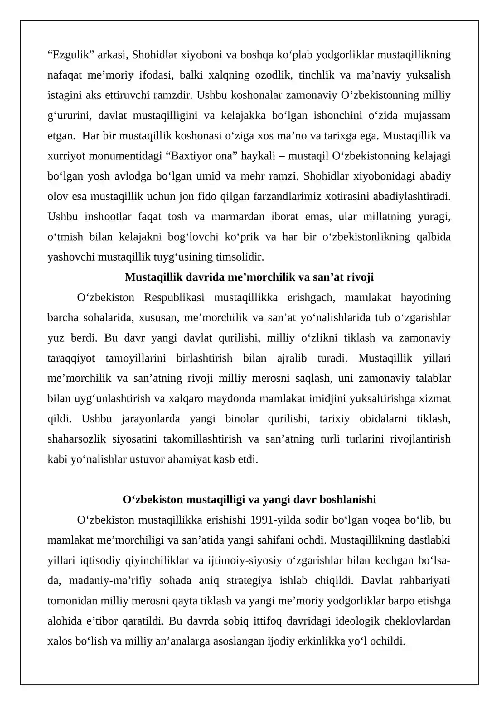 Mustaqillik koshonalari 2
