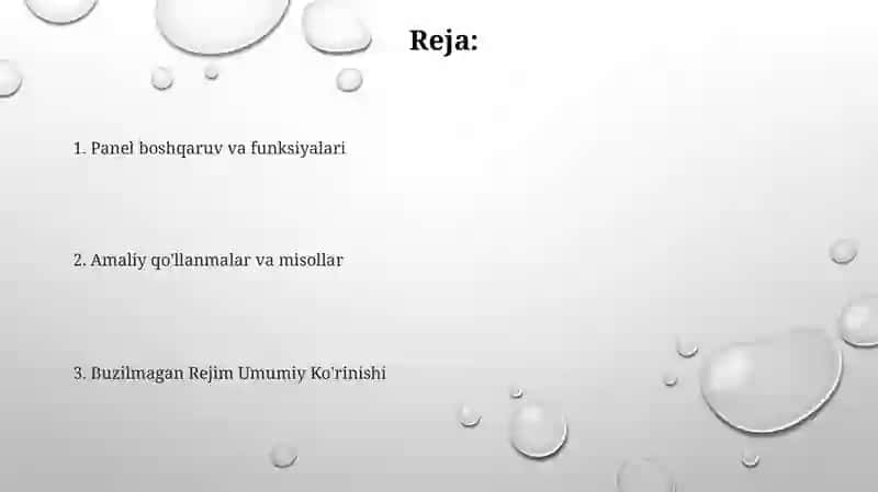 Gemini Pattern Editor Libos modulining ”Ridaktirovaniya" rejimidagi asbob paneli 2