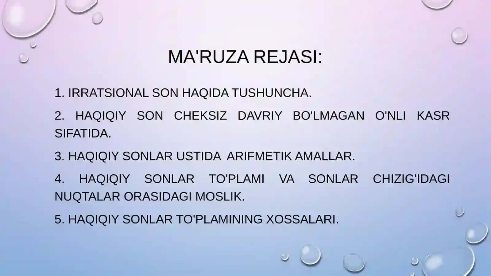 haqiqiysonlarto‘plami 2