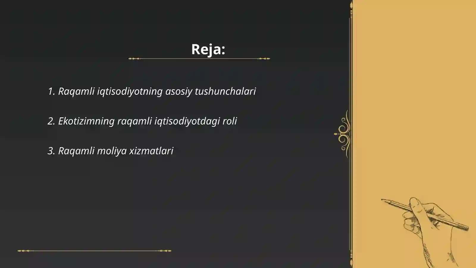 Raqamli iqtisodiyotning ekotizimi 2