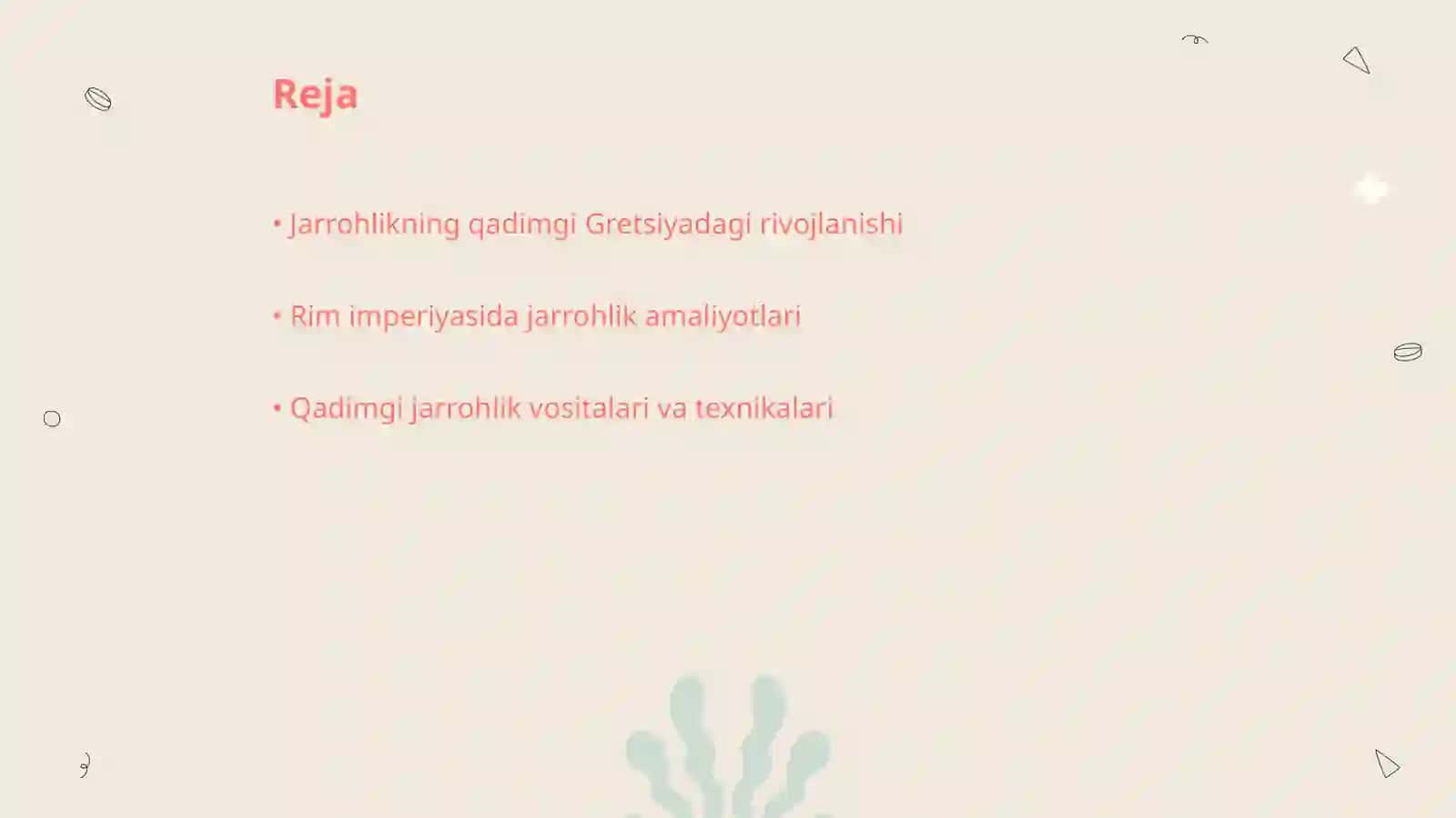 Qadimgi Gretsiya va Rimda jarrohlik usullari 2