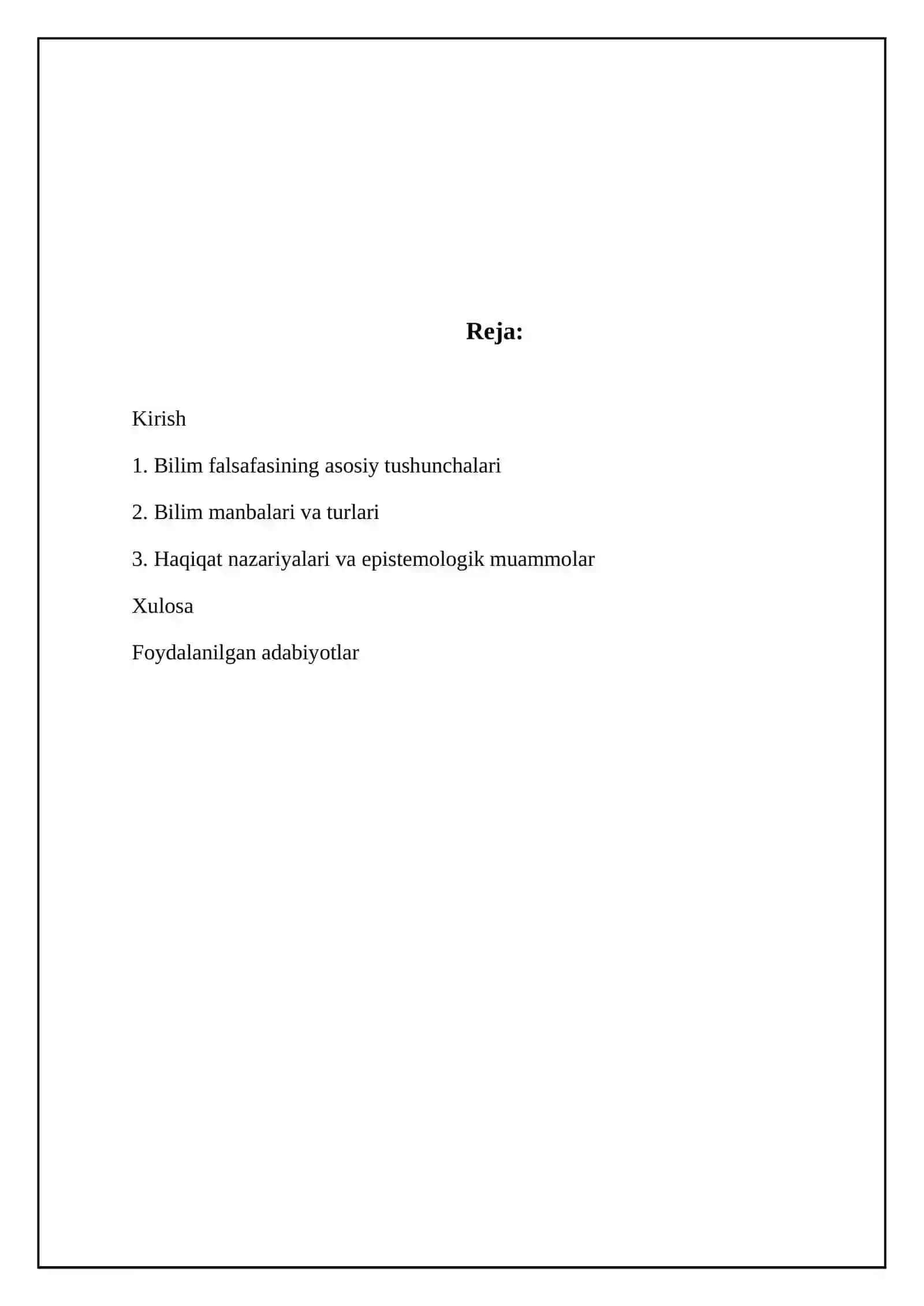 Bilim falsafasi 2