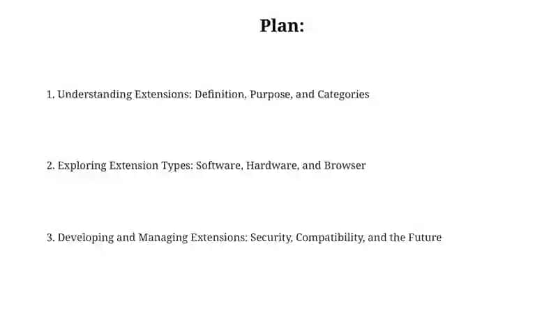 Understanding Extensions: Definition and Purpose 2