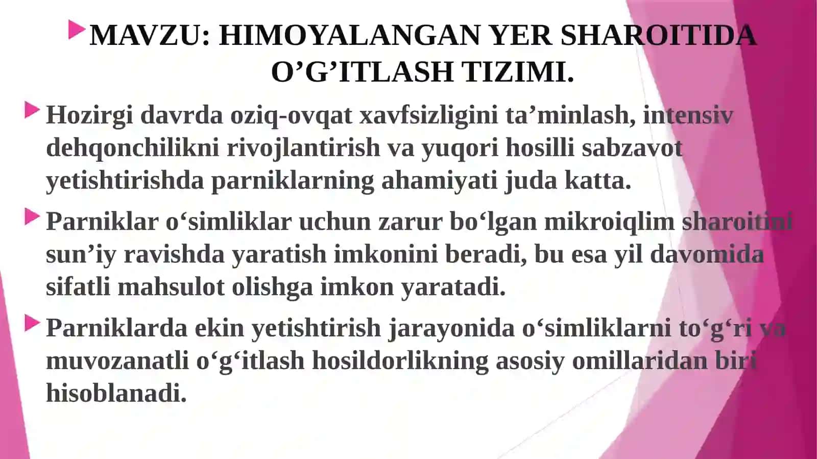 OLTIBOYEVA NAFISANING O’GIT QO’LLASH TIZIMI 2