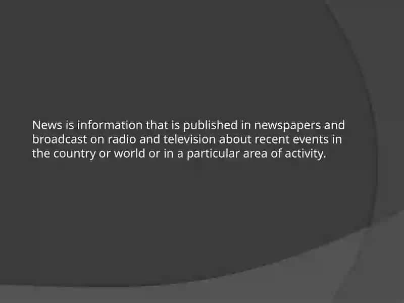 Types of News 2