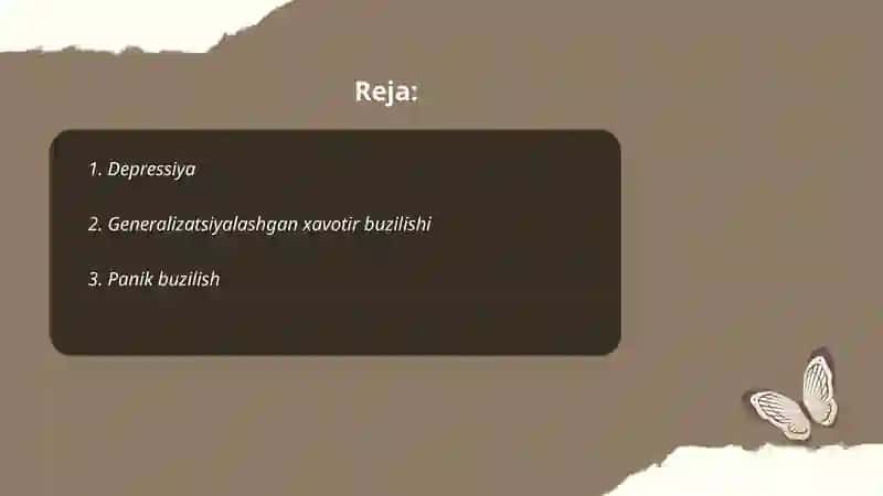 Psixologik kasalliklar 2